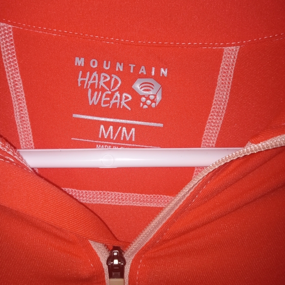 Mountain HardWear Women's Orange Long Sleeve Shirt  Medium 1/2 Zip , Like New 🧡 - Picture 8 of 13